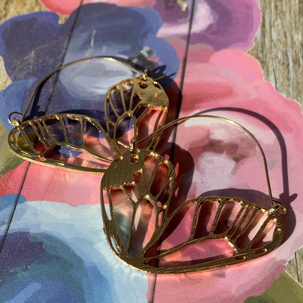 Butterfly Wing earrings